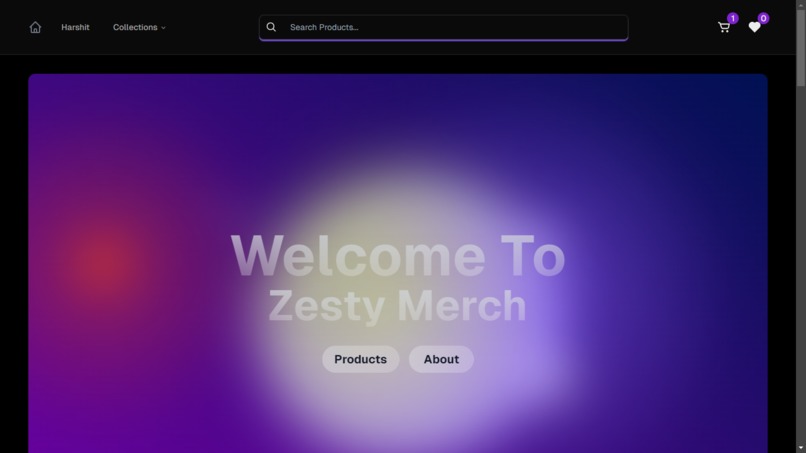 Zesty Merch – screenshot 1