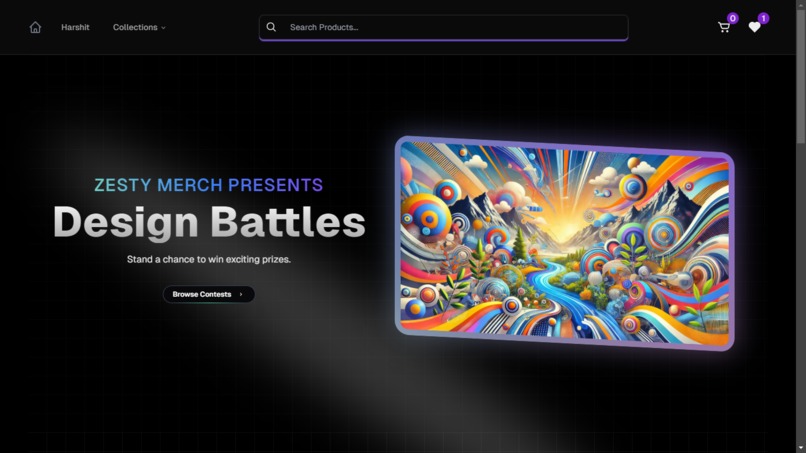 Zesty Merch – screenshot 2