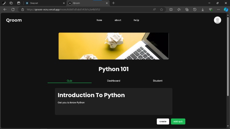 Qroom - Quiz Made Easy – screenshot 3