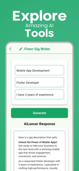 AiLancer - AI Writer & Alerts – screenshot 8