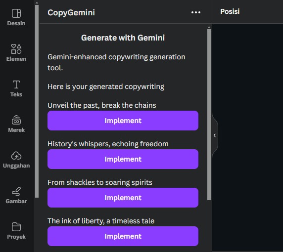 CopyGemini – screenshot 2