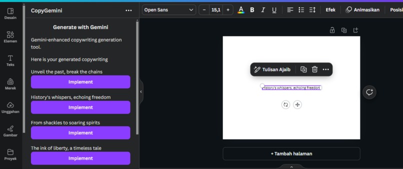 CopyGemini – screenshot 5