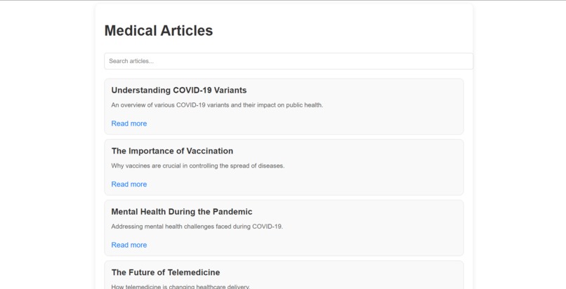 Health Link – screenshot 2