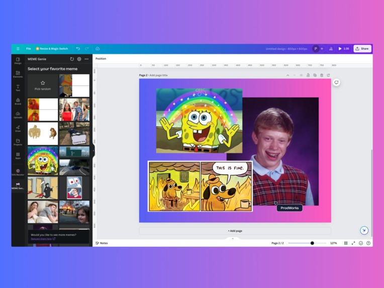 MEME Genie – screenshot 3