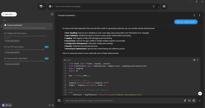 Save Code Snippet with Pieces – screenshot 4
