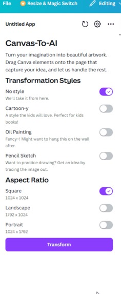 Magic Transform – screenshot 3