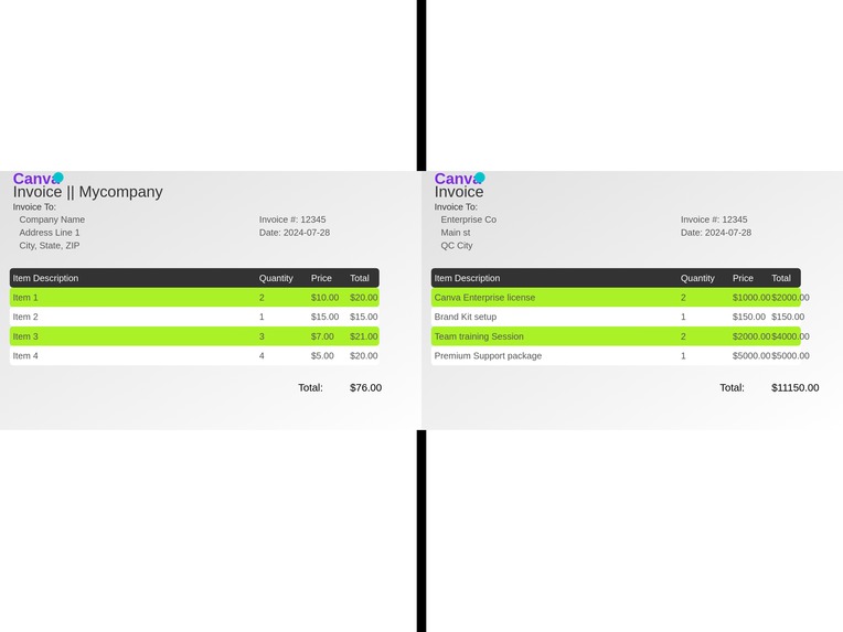 Invoicer Classic – screenshot 3