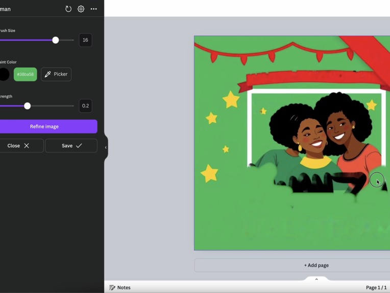 Canva AI to Modify Any design with feedback – screenshot 4