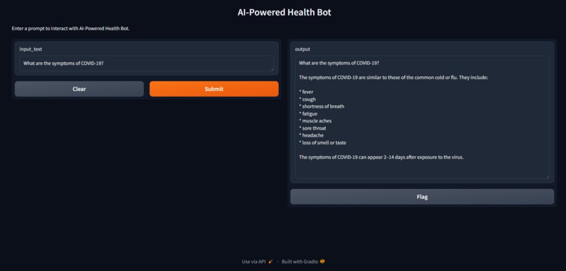 AI-Powered Health Bot – screenshot 2