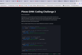 PIECES: Coding Challenge 3