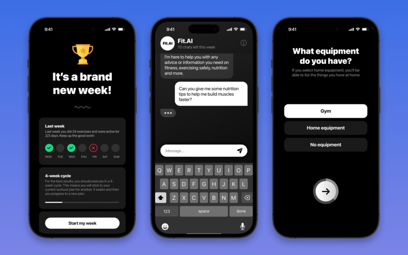 Fit.AI – screenshot 3