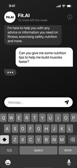 Fit.AI – screenshot 9