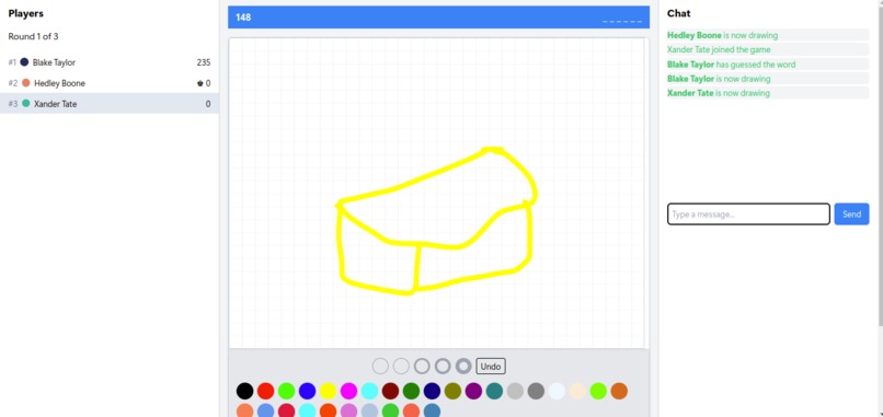 skribbl.io Clone – screenshot 1