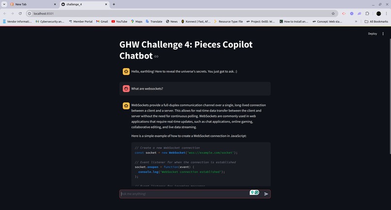 PIECES: Coding challenge 4 – screenshot 1
