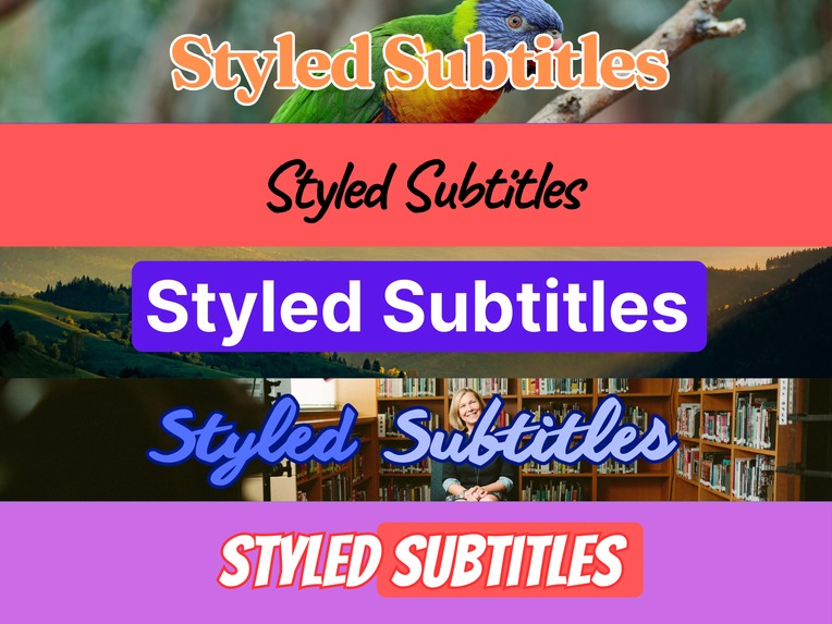 Styled Subtitles – screenshot 1