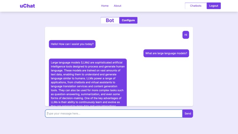uChat – screenshot 3