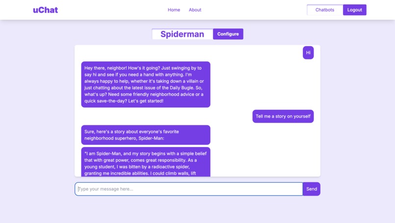 uChat – screenshot 4