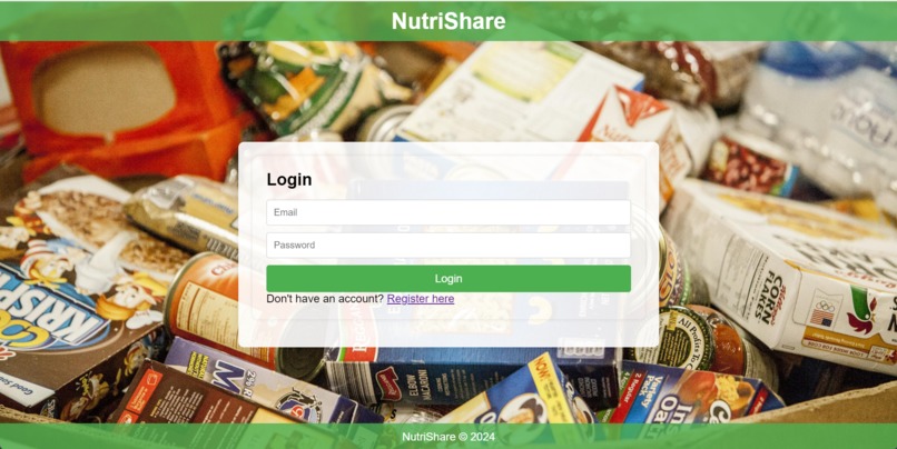 NutriShare – screenshot 1
