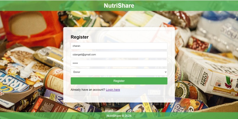 NutriShare – screenshot 2