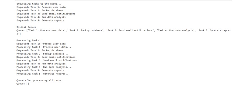 TaskFlow: A Queue-Based Task Management System. – screenshot 1