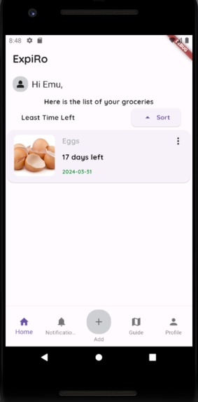 ExpiRo – screenshot 1