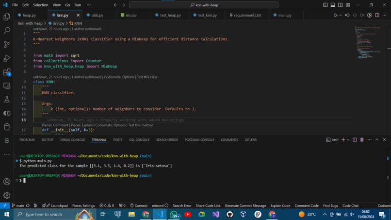 HeapSmart KNN – screenshot 1