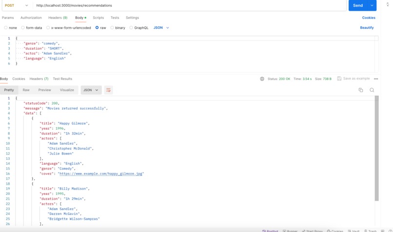 Movie Recommender – screenshot 1