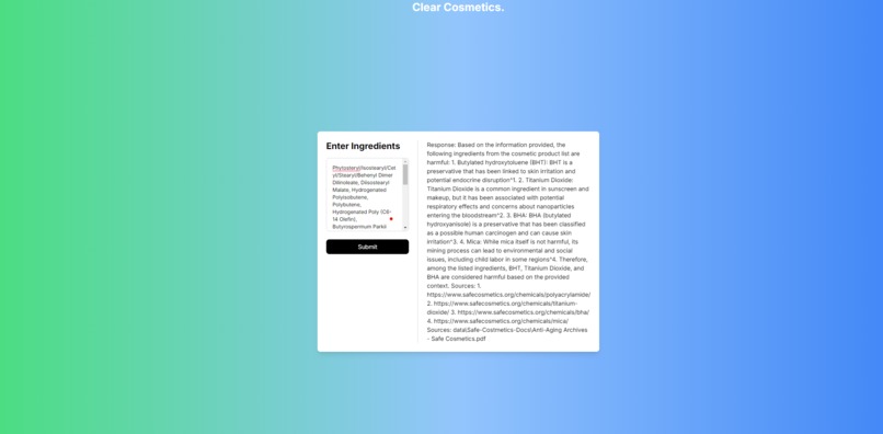 Clear Cosmetics – screenshot 3