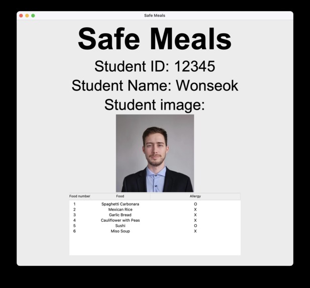 Campus Dining Management System using Face Recognition – screenshot 1