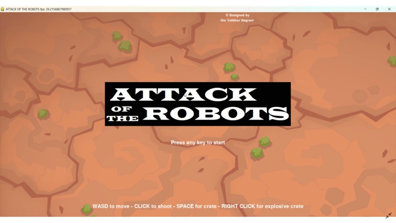 Video Game for the Visually Impaired and Sighted People – screenshot 1