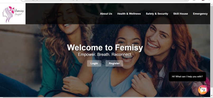 Femisy: A Platform for Women's Health and Empowerment – screenshot 2