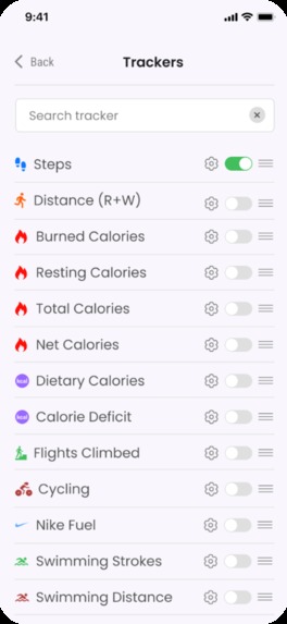 Healthkit Dashboard – screenshot 4