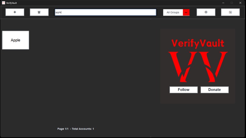 VerifyVault – screenshot 10