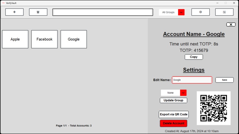 VerifyVault – screenshot 5