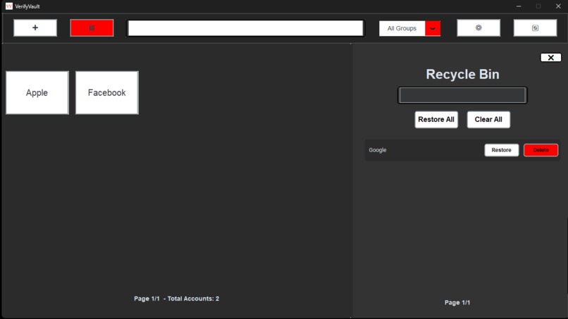 VerifyVault – screenshot 8