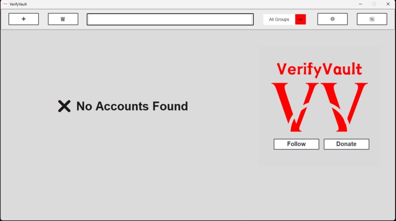 VerifyVault – screenshot 1