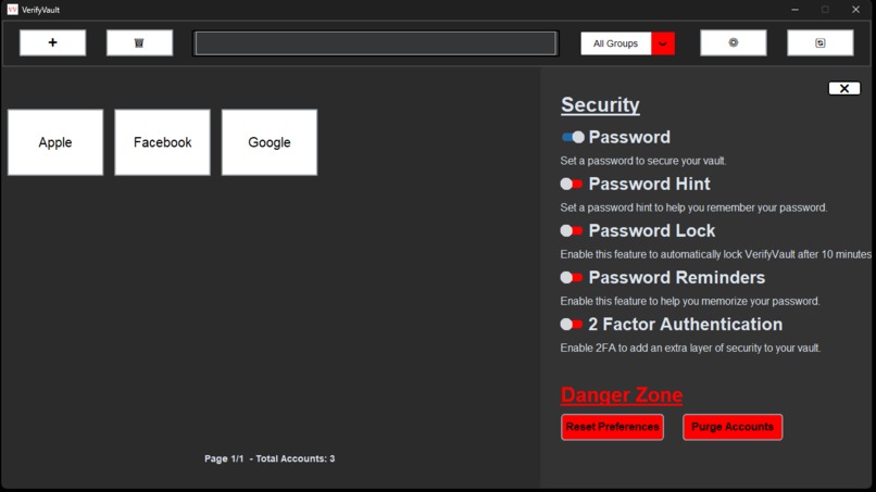 VerifyVault – screenshot 7