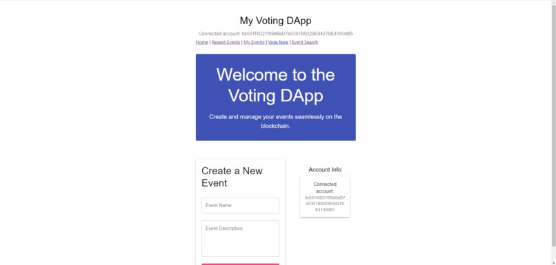 Dvote – screenshot 1