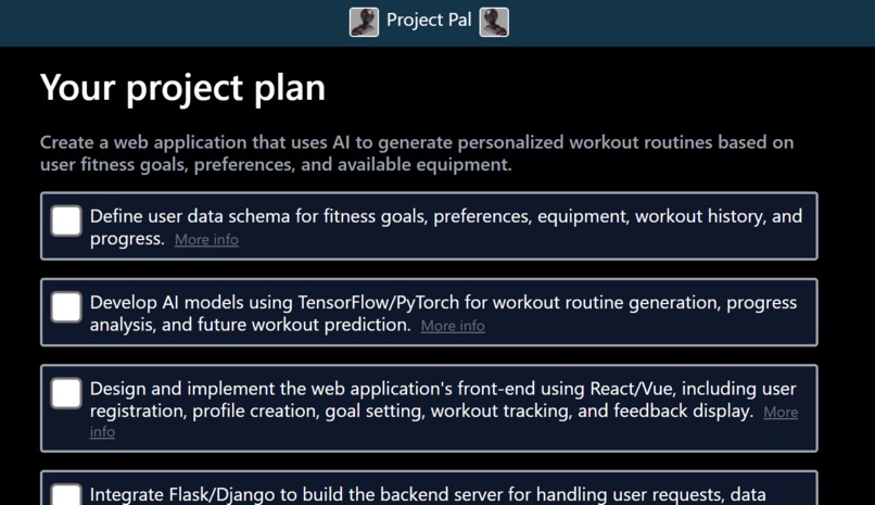 Project Pal – screenshot 2