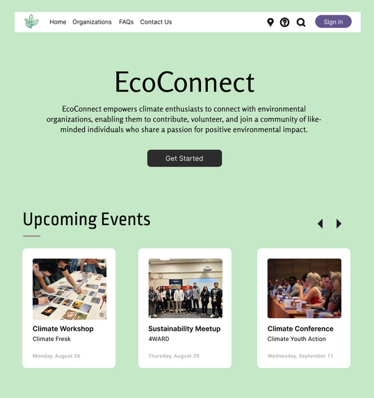 EcoConnect – screenshot 1