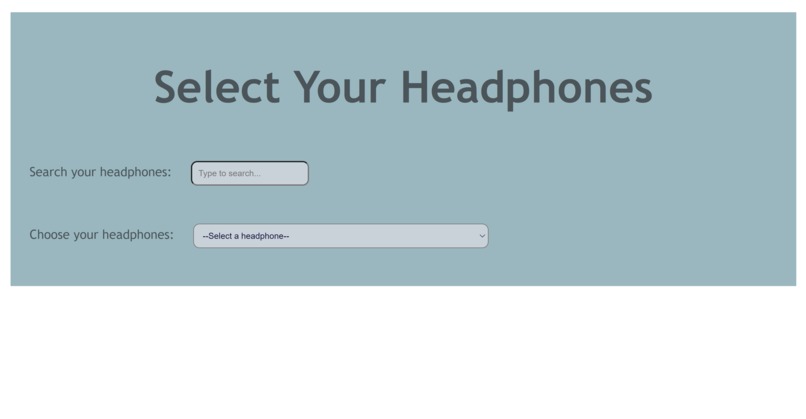 Headphone tuning – screenshot 2
