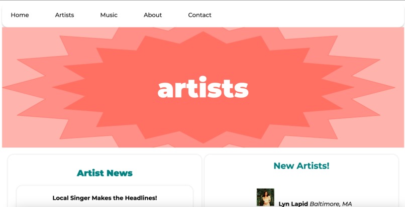 Music for the Community – screenshot 2