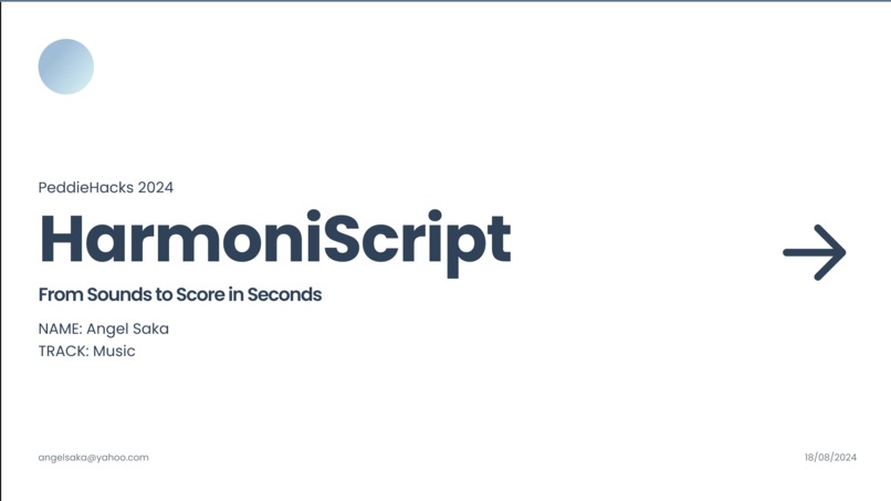 HarmoniScript – screenshot 2