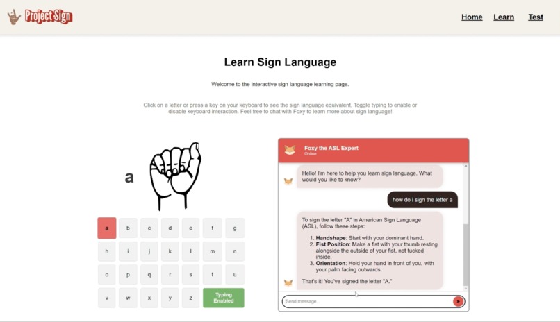 Project Sign – screenshot 3