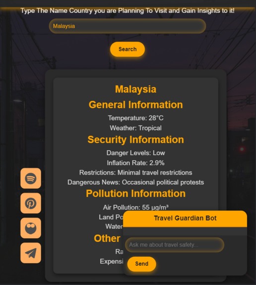 Travel Guardian – screenshot 1