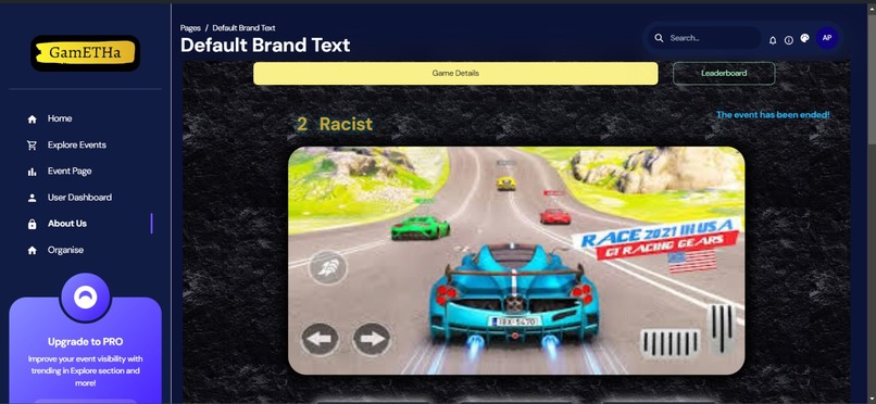 GamEtha – screenshot 4