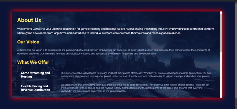 GamEtha – screenshot 5