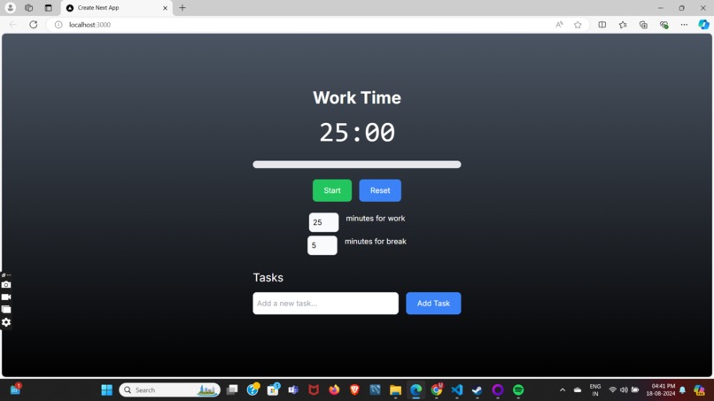 Pomodoro – screenshot 1