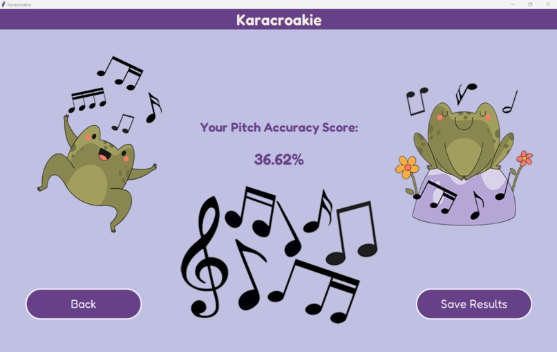 Karacroakie: AI-Enhanced Karaoke Scorer – screenshot 5