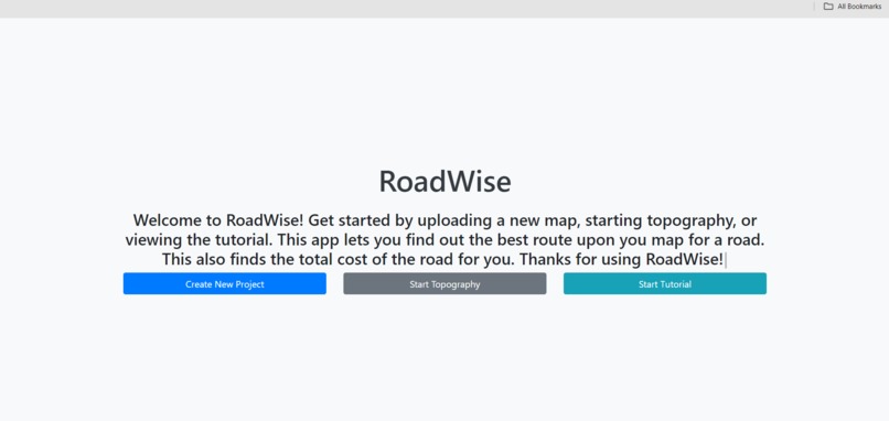 RoadWise – screenshot 1